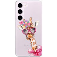 iSaprio Lady Giraffe pro Samsung Galaxy S23 5G - Phone Cover