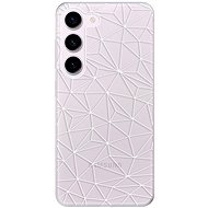 iSaprio Abstract Triangles 03 for white for Samsung Galaxy S23 5G - Phone Cover