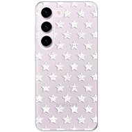 iSaprio Stars Pattern pro white pro Samsung Galaxy S23 5G - Phone Cover