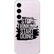 iSaprio Start Doing pro black pro Samsung Galaxy S23 5G - Phone Cover