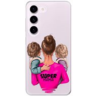 iSaprio Super Mama pro Two Boys pro Samsung Galaxy S23 5G - Phone Cover