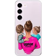 iSaprio Super Mama pro Boy and Girl pro Samsung Galaxy S23 5G - Phone Cover