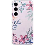 iSaprio Leaves and Flowers pro Samsung Galaxy S23 5G - Phone Cover