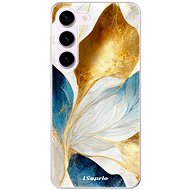 iSaprio Blue Leaves for Samsung Galaxy S23 5G - Phone Cover