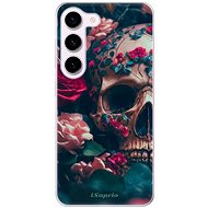 iSaprio Skull in Roses pro Samsung Galaxy S23 5G - Phone Cover