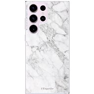 iSaprio SilverMarble 14 pro Samsung Galaxy S23 Ultra - Phone Cover
