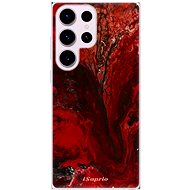 iSaprio RedMarble 17 pro Samsung Galaxy S23 Ultra - Phone Cover