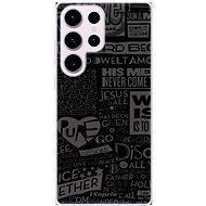 iSaprio Text 01 pro Samsung Galaxy S23 Ultra - Phone Cover