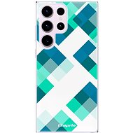 iSaprio Abstract Squares 11 pro Samsung Galaxy S23 Ultra - Phone Cover
