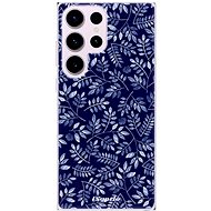 iSaprio Blue Leaves 05 pro Samsung Galaxy S23 Ultra - Phone Cover