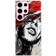 iSaprio Sketch Face pro Samsung Galaxy S23 Ultra - Phone Cover