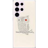 iSaprio I Love You 01 pro Samsung Galaxy S23 Ultra - Phone Cover