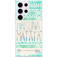 iSaprio Hakuna Matata Green pro Samsung Galaxy S23 Ultra - Phone Cover