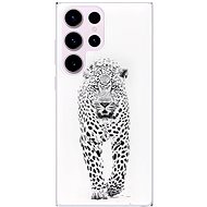 iSaprio White Jaguar pro Samsung Galaxy S23 Ultra - Phone Cover