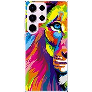 iSaprio Rainbow Lion pro Samsung Galaxy S23 Ultra - Phone Cover