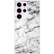iSaprio White Marble 01 pro Samsung Galaxy S23 Ultra - Phone Cover