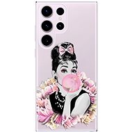 iSaprio Pink Bubble pro Samsung Galaxy S23 Ultra - Phone Cover