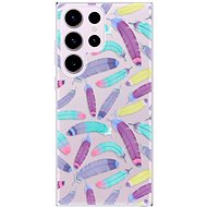 iSaprio Feather Pattern 01 pro Samsung Galaxy S23 Ultra - Phone Cover