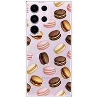 iSaprio Macaron Pattern pro Samsung Galaxy S23 Ultra - Phone Cover