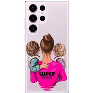 iSaprio Super Mama pro Two Boys pro Samsung Galaxy S23 Ultra - Phone Cover