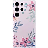 iSaprio Leaves and Flowers pro Samsung Galaxy S23 Ultra - Phone Cover