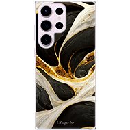 iSaprio Black and Gold for Samsung Galaxy S23 Ultra - Phone Cover