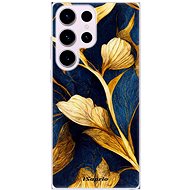 iSaprio Gold Leaves pro Samsung Galaxy S23 Ultra - Phone Cover