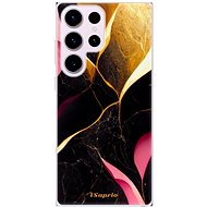 iSaprio Gold Pink Marble pro Samsung Galaxy S23 Ultra - Phone Cover