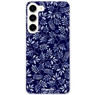 iSaprio Blue Leaves 05 pro Samsung Galaxy S23+ 5G - Phone Cover
