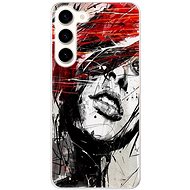 iSaprio Sketch Face pro Samsung Galaxy S23+ 5G - Phone Cover