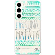 iSaprio Hakuna Matata Green pro Samsung Galaxy S23+ 5G - Phone Cover
