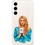 iSaprio Coffe Now pro Redhead pro Samsung Galaxy S23+ 5G - Phone Cover