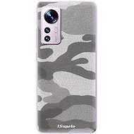 iSaprio Gray Camuflage 02 pro Xiaomi 12 / 12X - Phone Cover