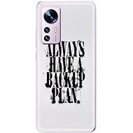 iSaprio Backup Plan pro Xiaomi 12 / 12X - Phone Cover