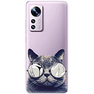 iSaprio Crazy Cat 01 pro Xiaomi 12 / 12X - Phone Cover