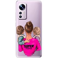 iSaprio Super Mama pro Two Boys pro Xiaomi 12 / 12X - Phone Cover