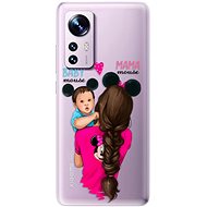 iSaprio Mama Mouse Brunette and Boy pro Xiaomi 12 / 12X - Phone Cover