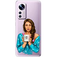 iSaprio Coffe Now pro Brunette pro Xiaomi 12 / 12X - Phone Cover