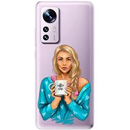 iSaprio Coffe Now pro Blond pro Xiaomi 12 / 12X - Phone Cover