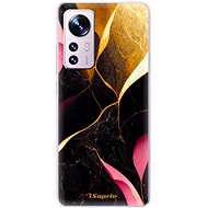 iSaprio Gold Pink Marble pro Xiaomi 12 / 12X - Phone Cover