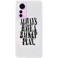 iSaprio Backup Plan pro Xiaomi 12 Lite - Phone Cover