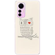 iSaprio I Love You 01 pro Xiaomi 12 Lite - Phone Cover