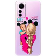 iSaprio Mama Mouse Blonde and Boy pro Xiaomi 12 Lite - Phone Cover