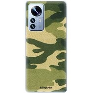 iSaprio Green Camuflage 01 pro Xiaomi 12 Pro - Phone Cover