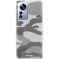 iSaprio Gray Camuflage 02 pro Xiaomi 12 Pro - Phone Cover