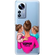 iSaprio Super Mama pro Two Girls pro Xiaomi 12 Pro - Phone Cover