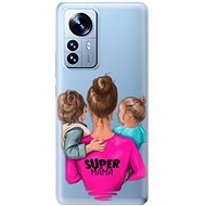 iSaprio Super Mama pro Boy and Girl pro Xiaomi 12 Pro - Phone Cover