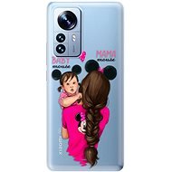 iSaprio Mama Mouse Brunette and Girl pro Xiaomi 12 Pro - Phone Cover