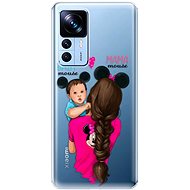 iSaprio Mama Mouse Brunette and Boy pro Xiaomi 12T / 12T Pro - Phone Cover