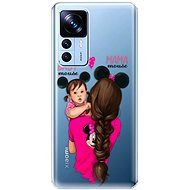 iSaprio Mama Mouse Brunette and Girl pro Xiaomi 12T / 12T Pro - Phone Cover